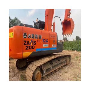 Excavadora Usada de Alta Calidad Hitachi ZX200 de 20 Toneladas Disponible, Excavadora en Buen Estado para Trabajos Pesados con Certificación CE - Product Image 1