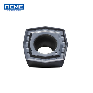 Pastilhas de Metal Duro SPMG/SPMT para Brocas U 2D 3D 4D 5D para Usinagem CNC Ferramentas de Corte CNC Pastilhas para Brocas U SPMT060205-PD - Product Image 2