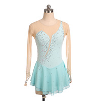 Robe de patinage sur glace à manches longues pour enfant