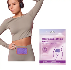 Термопластырь с индивидуальным логотипом, самонагревающийся, для поясницы, согревающий пластырь, согревающий подушечка, пластырь для менструации - Product Image 1