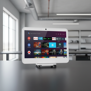 21.5 Inch Black <b>Portable</b> Smart <b>TV</b> Android 15 Touch Screen HD1080 6GB 128GB Built-in Camera 15000mAh Battery OEM ODM <b>Portable</b> Int - Product Image 3