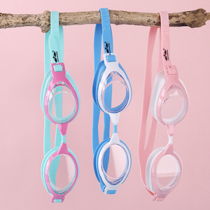 Gafas de natación para niños, lentes de plástico antivaho, impermeables, de alta definición, ajuste Universal, equipo de entrenamiento de natación - Product Image 1