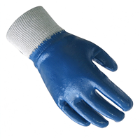 Protection des mains pour la construction générale et l'entretien des chantiers, gants de travail enduits de nitrile de calibre 13