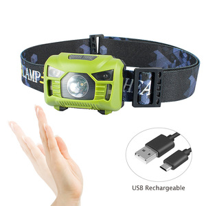 <span class=keywords><strong>Linterna</strong></span> Frontal LED <span class=keywords><strong>de</strong></span> 800 Lúmenes, Portátil, Impermeable, <span class=keywords><strong>de</strong></span> Plástico, para Senderismo al Aire Libre, la Más <span class=keywords><strong>Potente</strong></span>, con Certificación ROHS, Venta al por Mayor <span class=keywords><strong>de</strong></span> Fábrica - Product Image 1