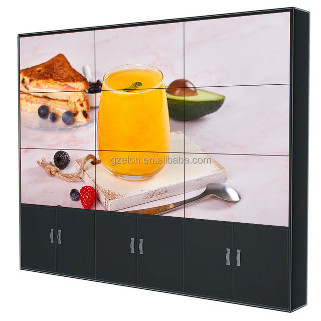 46 inch 4K HD Original panel Lcd Splicing Screen Digital Signage Wall Mount video wall
