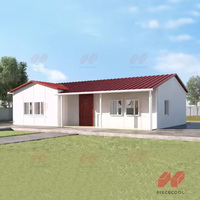 Villa de Luxe Préfabriquée en Acier à Installation Rapide pour Chambre et Salle de Bain - Excellent Service Clientèle Usine