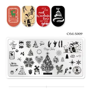 Halloween Stamps Design Animal Clear Nail Stamper Nail Art Stamping Plate