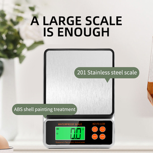 Bilancia Digitale Rotonda per Panetteria, 5kg, in ABS, con Ciotola per Alimenti - Product Image 2