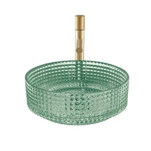 Lavabo ovalado de forma moderna, función de fácil limpieza, instalación de mostrador, materiales de hierba, fábrica de China, Villa, accesorio de baño, escurridor - Product Image 1