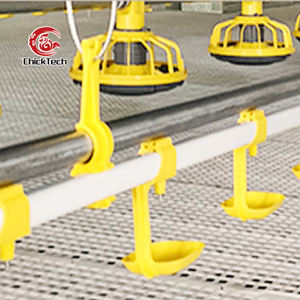 Nuevo y Duradero Equipo Automático para Granjas Avícolas: Línea de Bebederos/Alimentadores de Plástico para Cría de Aves de Corral - Product Image 5