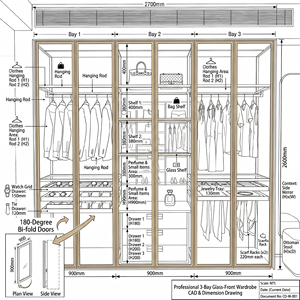 Système d'armoire modulaire <span class=keywords><strong>de</strong></span> luxe moderne minimaliste <span class=keywords><strong>de</strong></span> style italien en métal et aluminium haut <span class=keywords><strong>de</strong></span> gamme pour chambre à coucher - Product Image 1