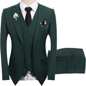 Nuovo <span class=keywords><strong>Completo</strong></span> Tre Pezzi Rosso da <span class=keywords><strong>Uomo</strong></span> 2026: Giacca Slim-Fit con <span class=keywords><strong>Gilet</strong></span> e Pantaloni, Set per Matrimoni e Feste - Product Image 3