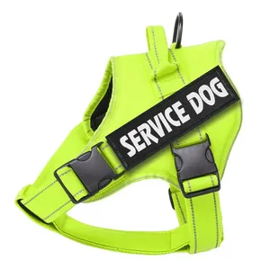Chaleco para mascotas de apoyo emocional personalizado, reflectante, transpirable, ajustable, sin tirones, conjunto de arnés para perros X241125 - Product Image 6