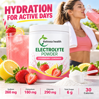 Électrolytes OEM/ODM, poudre d'électrolytes en marque privée, boisson sportive, vitamines, sans sucre, boisson énergétique, hydratation, canettes de boisson électrolytique