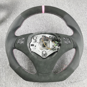 BMW <span class=keywords><strong>E</strong></span> Series พวงมาลัยหนังกลับเทียมพร้อมแผ่นรองสำหรับ BMW E55 E87 335i E92 Z4 E89 E93 E84 E38 E36 M3 - Product Image 5