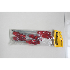 <b>Screwdriver</b> Set Chrome Plated Phillips Bit Plastic Handle Diy Tools 1-20 Pcs - Product Image 1