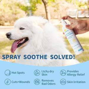 <span class=keywords><strong>Spray</strong></span> anti-démangeaisons et antimicrobien pour chiens et chats - Aloe & PHMB 8 Fl Oz - Product Image 3