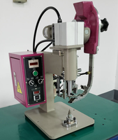 Machine à poinçonner les œillets manuelle ALLRAISE à pression automatique, moteur 1/4HP, 80 fois/min, 220V, pour chaussures, ceintures, sacs à main, vêtements