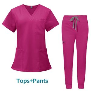 Uniformes Quirúrgicos Personalizados para Mujer, Uniformes Médicos Elásticos, Pantalones Tipo Jogger de Secado Rápido, Ropa de Trabajo para Enfermeras, Fabricante OEM - Product Image 4