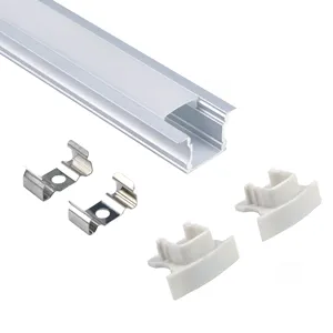 אספקת מפעל מחיר זול Led רצועת אלומיניום שקוע רכוב אור LED עם בית אלומיניום