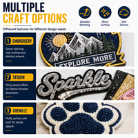 Patch brodé personnalisé en tissu toile écologique de haute qualité, thermocollant pour vestes, chapeaux, sacs et vêtements