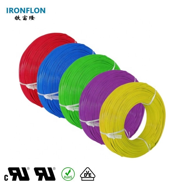 UL1882 2.5mm Electric Cable House Wire 16-30 AWG Copper Extension Cable for Auto Industrial Heating Applications