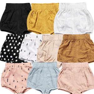 Abbigliamento per bambini <span class=keywords><strong>pantaloni</strong></span> da pane in cotone per bambini estivi pantaloncini grandi in cotone e <span class=keywords><strong>lino</strong></span> per neonati <span class=keywords><strong>pantaloni</strong></span> per bambini di alta qualità - Product Image 2