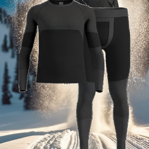 Combinaison de ski unisexe professionnelle personnalisée, imperméable, respirante, anti-humidité, avec fermeture éclair Tex, coutures entièrement thermosoudées, coupe-vent, grandes tailles - Product Image 2