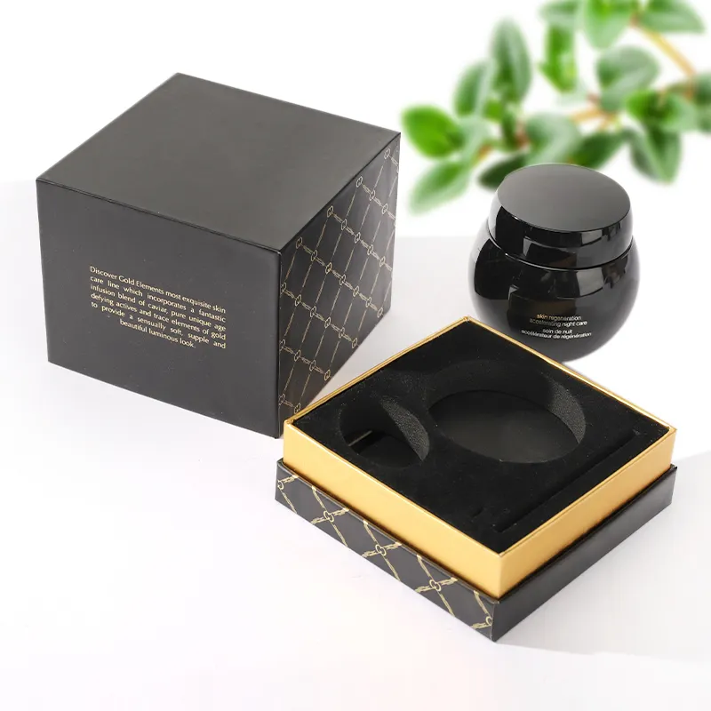 Custom Luxury Cosmetic Beauty Lip Gloss Packaging Box Cosmetic Paper Box Makeup Set Box