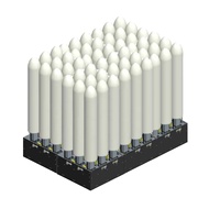 Escultura Cinética Móvil con Tubos LED RGB para Eventos de Entretenimiento, Experiencia para Visitantes de Museos, con Control DMX512