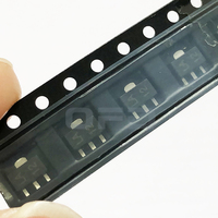 Régulateur de tension linéaire LM317LCPK SOT-89-3, circuit intégré SMD, 1,25V~32V, 100mA, réglable