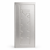 Plaque froide soufflée en alliage d'aluminium à liaison par rouleaux pour dissipation thermique de station de base 5G, spécifications personnalisées