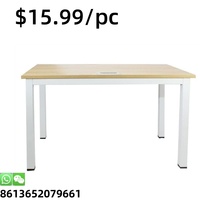 Table pliante extérieure à bas prix pour le personnel des immeubles de bureaux au design moderne