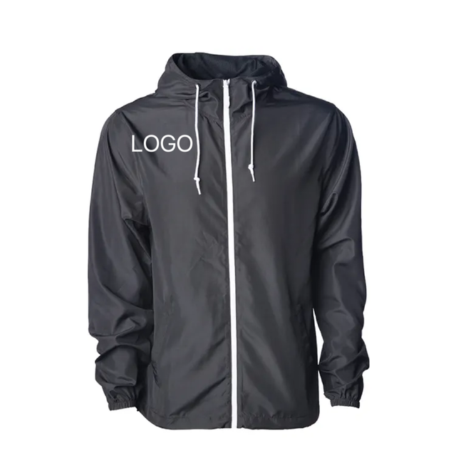 High Quality Men's Summer Sports Casual Jacket Windbreaker Zipper Windproof Waterproof Long Breathable Plus Size for Outdoor