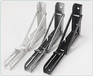 Heavy-Duty Stainless Steel Folding <strong>Shelf</strong> <strong>Brackets</strong> Collapsible Triangle DIY <strong>Shelf</strong> <strong>Bracket</strong> for Space Saving - Product Image 3