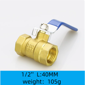 1/2 "3/4" สวิตช์บอลวาล์วทองเหลืองเครื่องมือฮาร์ดแวร์ที่จำเป็นสำหรับการบรรจุในกล่องน้ำดื่ม - Product Image 2