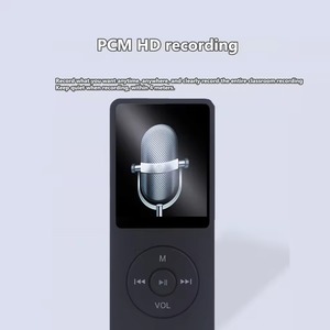 Lecteur MP3 miniature personnalisé de 1,8 pouce, BT 5.0, radio FM, lecteur de livres électroniques, enregistreur vidéo, prend en charge les cartes TF jusqu'à 128 Go, lecteur de musique portable - Product Image 4