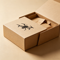 Boîte Cadeau en Carton Écologique Recyclable pour Avions, Personnalisable avec Logo en Relief, Boîte Rigide de Rangement pour Drones, Vente en Gros, Approvisionnement en Gros Lots