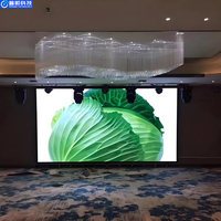 Display LED per Interni ad Alta Frequenza di Aggiornamento 3840Hz, Passo Fine P1.25 P1.56 P1.86, Schermo Video Wall per Sale di Controllo e Centri di Comando