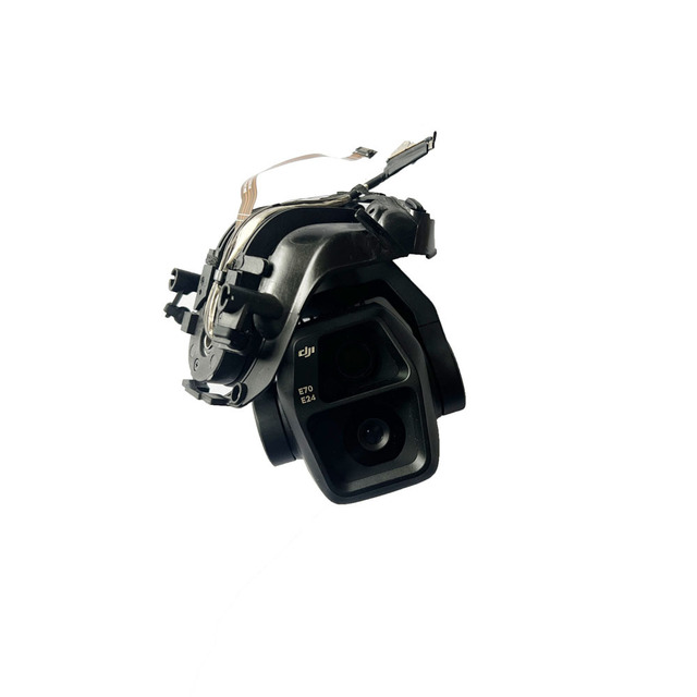 For DJI Air 3S Gimbal Camera Assembly Original Repair Parts with Axis Arm and Lens Made from Plastic for Drone Camera Type