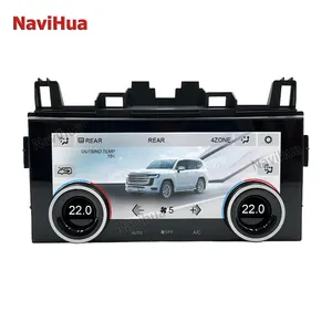 Navihua painel de controle para Toyota Land Cruiser Prado, painel de controle com tela sensível ao toque, ar condicionado e clima, quadro ac crv 2007 novo