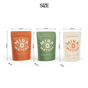 Bolsa de Plástico con Cierre Reutilizable y Personalizable con Impresión Digital, para Polvo de Matcha, con Logotipo de Marca, de YPAK - Product Image 3