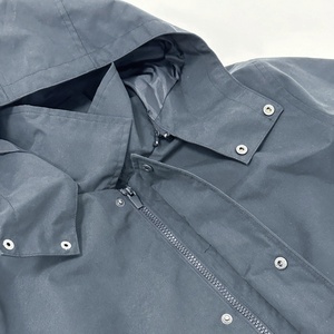 Men's Custom Logo <b>Soft</b> <b>Shell</b> <b>Jackets</b> with <b>Hood</b> Eco-Friendly Waterproof and Windproof Outdoor Coats for Winter - Product Image 4
