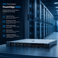 Nouveau serveur rack original pour R650 PowerEdge, prend en charge les processeurs Xeon Scalable de 3e génération, 32 DDR4 DIMM, 12x 2,5" SAS/SATA Ready