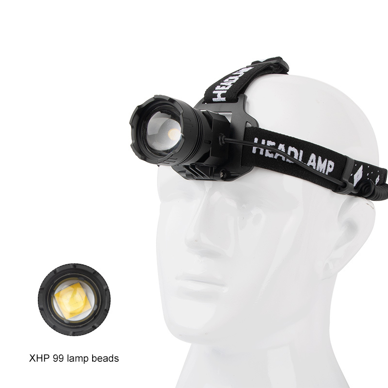 Новый дизайн 2021 мощный налобный фонарь XHP99 USB Перезаряжаемый ручной датчик движения 10000 люмен Регулируемая Фара