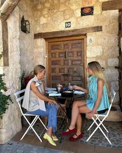 Camisas con cordones y lazo a rayas para mujer, blusa informal sin mangas con cuello levantado plisada, Tops de <span class=keywords><strong>calle</strong></span> alta para mujer de primavera 2024 - Product Image 6