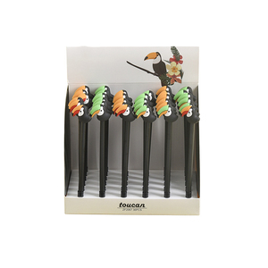 Bolígrafo de Gel de Silicona de 0.5mm con Diseño Creativo de Tucán, Papelería Personalizada con Logotipo, Bolígrafo Bonito con Tinta Negra/Azul, Venta al Por Mayor - Product Image 5