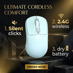 Wholesaler Grossiste Souris Ordinateur Souris Silencieuse Pour Bureau Dry Battery 2.4G Wireless Office <b>Mouse</b> for Laptop - Product Image 1