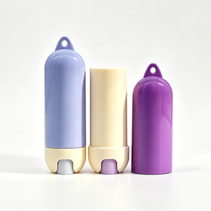 Envases Cosméticos Portátiles Ovalados <span class=keywords><strong>de</strong></span> Plástico <span class=keywords><strong>para</strong></span> Lápiz Labial, Bálsamo Multiusos, <span class=keywords><strong>Protector</strong></span> <span class=keywords><strong>Solar</strong></span> y <span class=keywords><strong>Contorno</strong></span> - Product Image 1