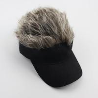 Gorra de Béisbol Personalizada con Visera y Peluca, Venta Caliente de Fábrica